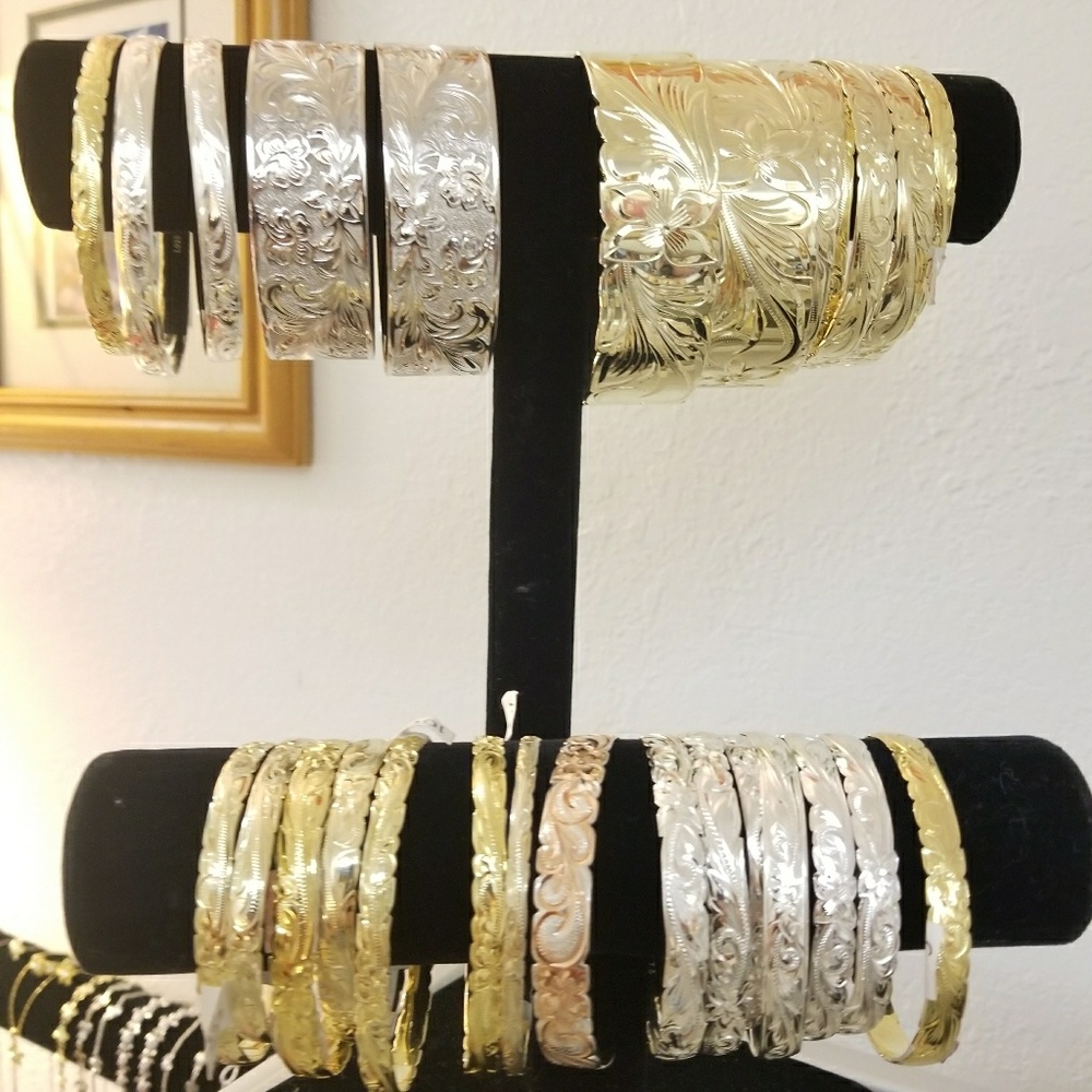 Silver 925 and hawaiian 14k dipped golds